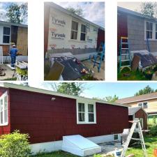 Siding repair and exterior painting in dracut ma 1